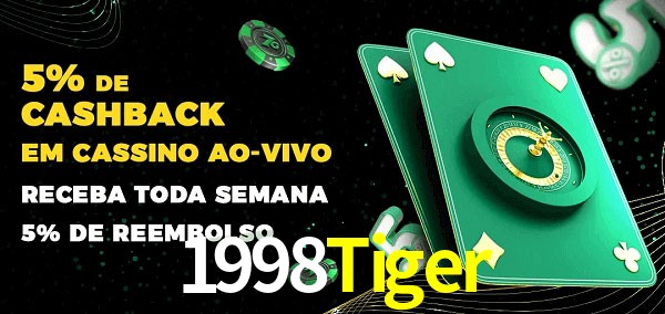 Promoções do cassino ao Vivo 1998Tiger